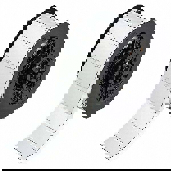 Label Maker Label: Silver, Polyester, 300 per Roll